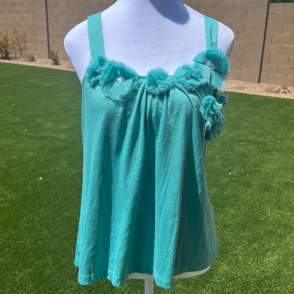 ✨5/$25 Circles & Cycles Sleeveless Top